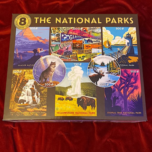CEACO Other - 🧩CEACO The National Parks 7 Jigsaw Puzzle Collection